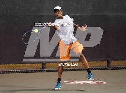 Thumbnail 2 in Round Rock Westwood vs Memorial (UIL 6A Team Tennis Final) photogallery.