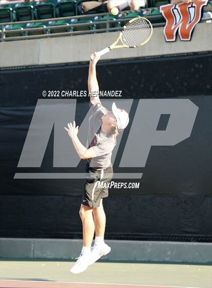 Thumbnail 2 in Round Rock Westwood vs Memorial (UIL 6A Team Tennis Final) photogallery.