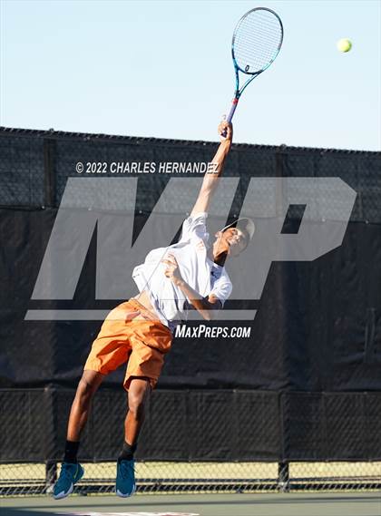 Thumbnail 3 in Round Rock Westwood vs Memorial (UIL 6A Team Tennis Final) photogallery.