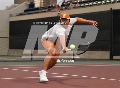 Thumbnail 1 in Round Rock Westwood vs Memorial (UIL 6A Team Tennis Final) photogallery.
