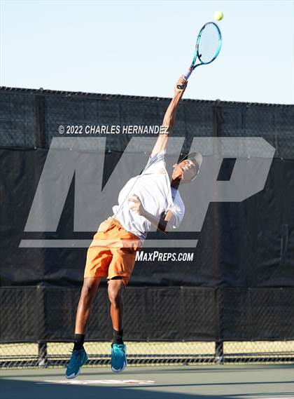 Thumbnail 2 in Round Rock Westwood vs Memorial (UIL 6A Team Tennis Final) photogallery.
