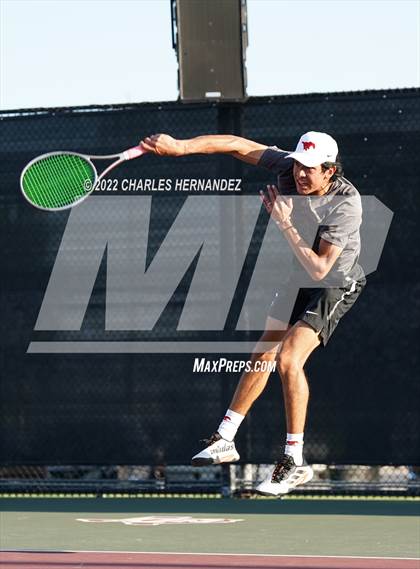Thumbnail 1 in Round Rock Westwood vs Memorial (UIL 6A Team Tennis Final) photogallery.