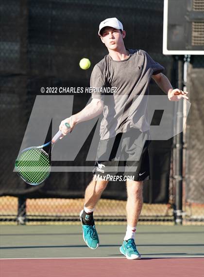 Thumbnail 2 in Round Rock Westwood vs Memorial (UIL 6A Team Tennis Final) photogallery.