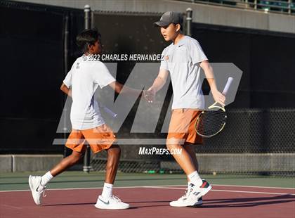 Thumbnail 3 in Round Rock Westwood vs Memorial (UIL 6A Team Tennis Final) photogallery.