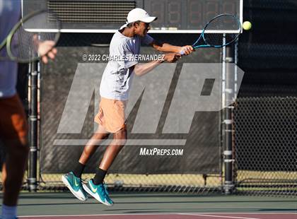 Thumbnail 2 in Round Rock Westwood vs Memorial (UIL 6A Team Tennis Final) photogallery.