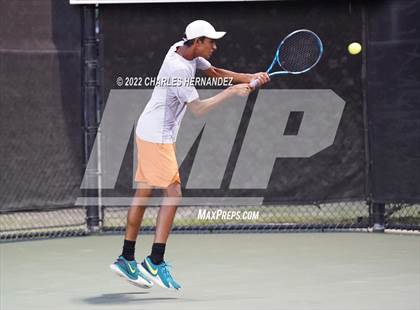 Thumbnail 3 in Round Rock Westwood vs Memorial (UIL 6A Team Tennis Final) photogallery.