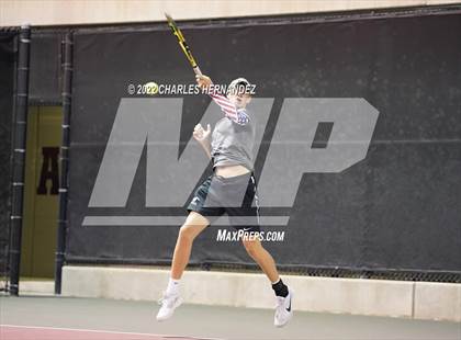 Thumbnail 2 in Round Rock Westwood vs Memorial (UIL 6A Team Tennis Final) photogallery.