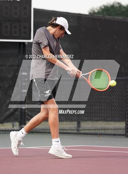 Thumbnail 2 in Round Rock Westwood vs Memorial (UIL 6A Team Tennis Final) photogallery.