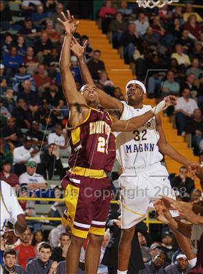 Thumbnail 3 in Bishop Maginn vs Mt. Vernon (NYSPHSAA Class AA Semifinals) photogallery.
