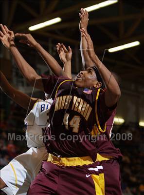 Thumbnail 2 in Bishop Maginn vs Mt. Vernon (NYSPHSAA Class AA Semifinals) photogallery.