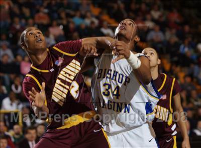 Thumbnail 3 in Bishop Maginn vs Mt. Vernon (NYSPHSAA Class AA Semifinals) photogallery.