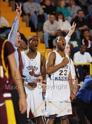 Thumbnail 1 in Bishop Maginn vs Mt. Vernon (NYSPHSAA Class AA Semifinals) photogallery.