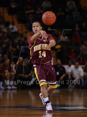 Thumbnail 3 in Bishop Maginn vs Mt. Vernon (NYSPHSAA Class AA Semifinals) photogallery.