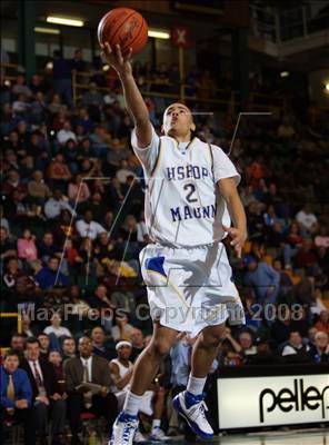 Thumbnail 1 in Bishop Maginn vs Mt. Vernon (NYSPHSAA Class AA Semifinals) photogallery.