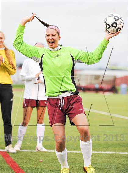 Thumbnail 1 in Honeoye Falls-Lima vs. Garden City (NYSPHSAA Class A Final) photogallery.