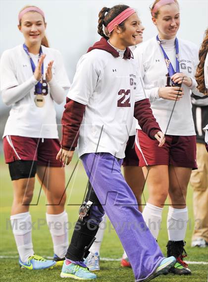 Thumbnail 1 in Honeoye Falls-Lima vs. Garden City (NYSPHSAA Class A Final) photogallery.