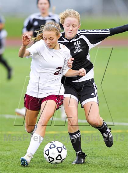 Thumbnail 2 in Honeoye Falls-Lima vs. Garden City (NYSPHSAA Class A Final) photogallery.