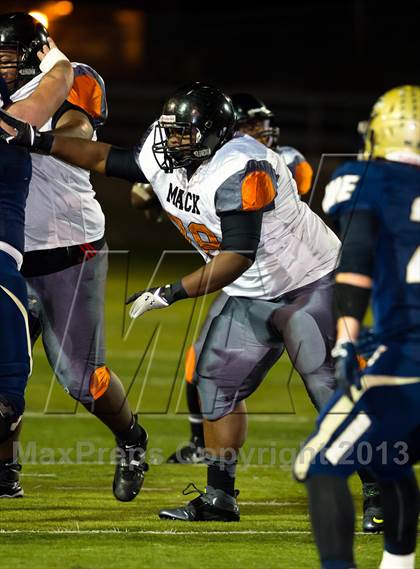 Thumbnail 1 in McClymonds vs. Central Catholic (CIF NorCal Regional D4 Final) photogallery.