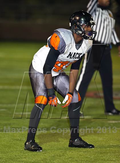 Thumbnail 1 in McClymonds vs. Central Catholic (CIF NorCal Regional D4 Final) photogallery.