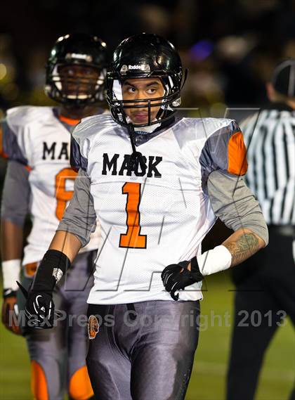 Thumbnail 2 in McClymonds vs. Central Catholic (CIF NorCal Regional D4 Final) photogallery.