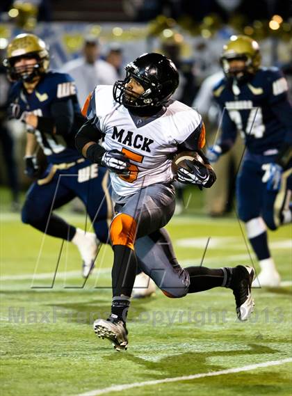 Thumbnail 2 in McClymonds vs. Central Catholic (CIF NorCal Regional D4 Final) photogallery.
