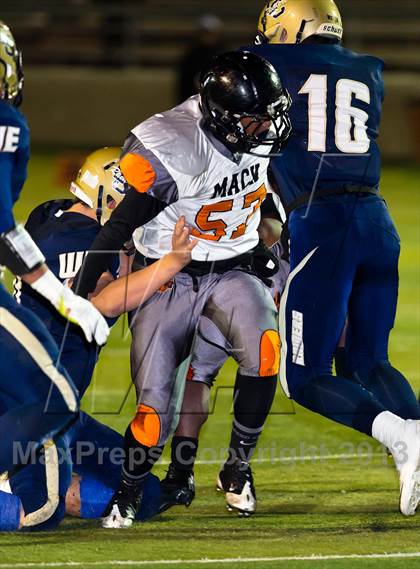Thumbnail 3 in McClymonds vs. Central Catholic (CIF NorCal Regional D4 Final) photogallery.