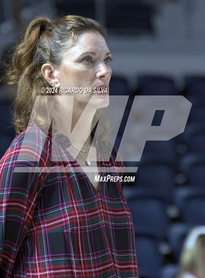 Thumbnail 1 in Cypress Ranch vs The Woodlands (UIL Volleyball 6A D1 Area) photogallery.