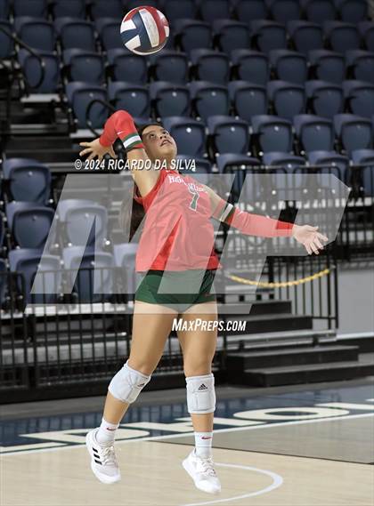 Thumbnail 1 in Cypress Ranch vs The Woodlands (UIL Volleyball 6A D1 Area) photogallery.