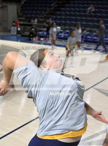Thumbnail 3 in Cypress Ranch vs The Woodlands (UIL Volleyball 6A D1 Area) photogallery.