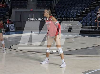 Thumbnail 2 in Cypress Ranch vs The Woodlands (UIL Volleyball 6A D1 Area) photogallery.