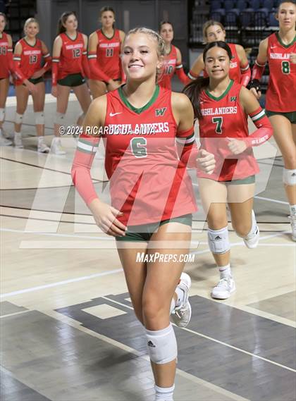 Thumbnail 1 in Cypress Ranch vs The Woodlands (UIL Volleyball 6A D1 Area) photogallery.