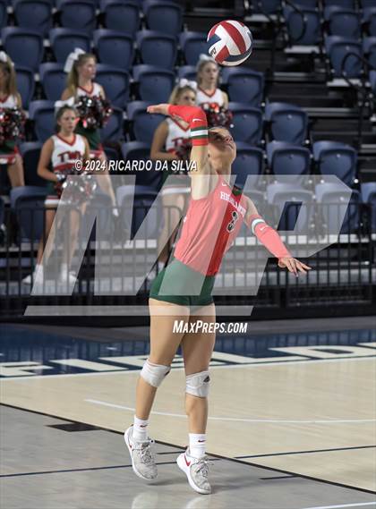 Thumbnail 1 in Cypress Ranch vs The Woodlands (UIL Volleyball 6A D1 Area) photogallery.