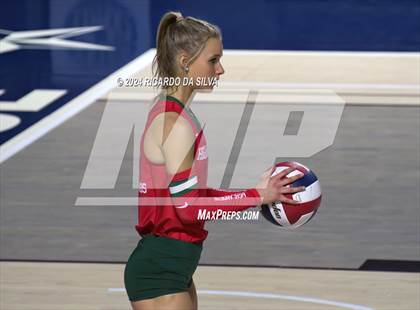 Thumbnail 1 in Cypress Ranch vs The Woodlands (UIL Volleyball 6A D1 Area) photogallery.