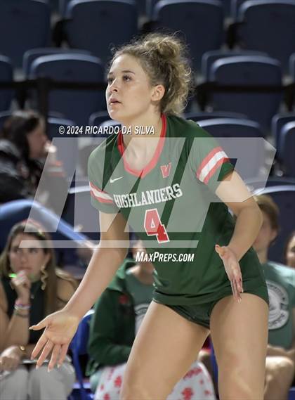 Thumbnail 1 in Cypress Ranch vs The Woodlands (UIL Volleyball 6A D1 Area) photogallery.