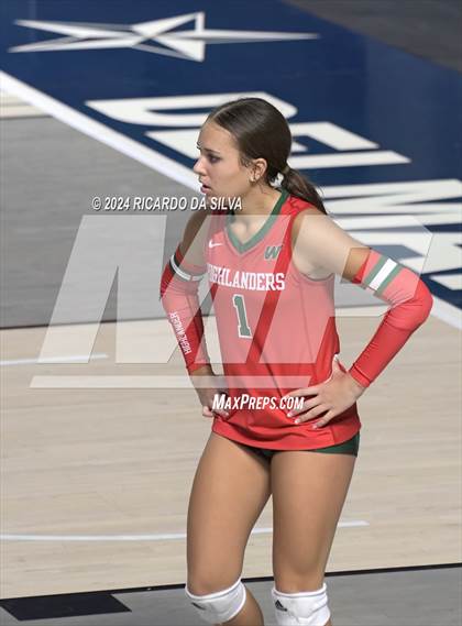 Thumbnail 2 in Cypress Ranch vs The Woodlands (UIL Volleyball 6A D1 Area) photogallery.