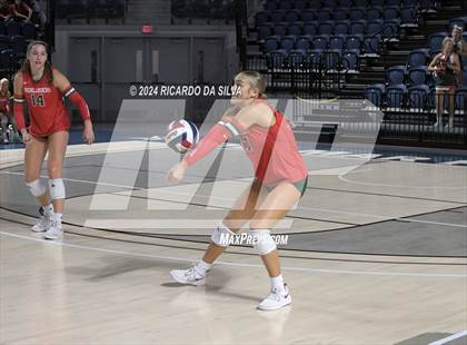 Thumbnail 3 in Cypress Ranch vs The Woodlands (UIL Volleyball 6A D1 Area) photogallery.