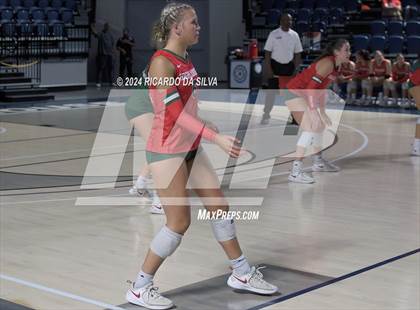 Thumbnail 1 in Cypress Ranch vs The Woodlands (UIL Volleyball 6A D1 Area) photogallery.