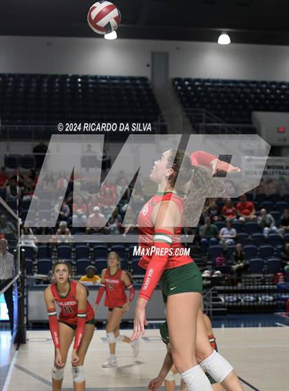 Thumbnail 1 in Cypress Ranch vs The Woodlands (UIL Volleyball 6A D1 Area) photogallery.
