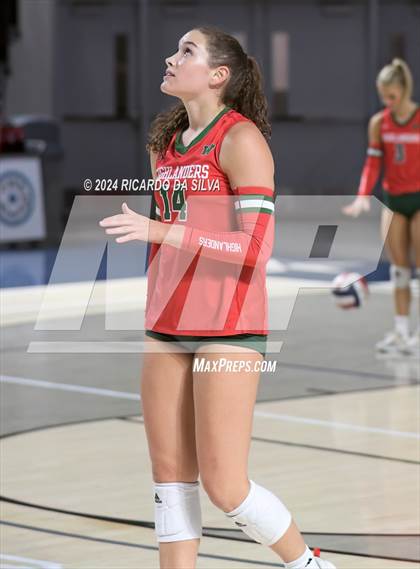 Thumbnail 1 in Cypress Ranch vs The Woodlands (UIL Volleyball 6A D1 Area) photogallery.