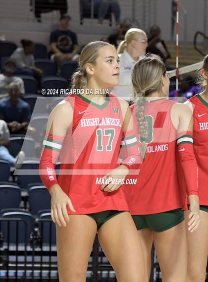 Thumbnail 1 in Cypress Ranch vs The Woodlands (UIL Volleyball 6A D1 Area) photogallery.