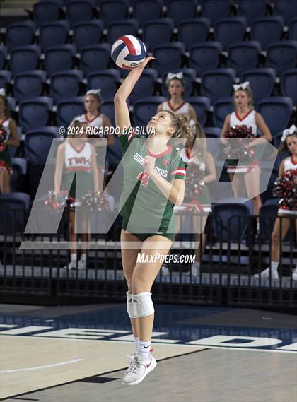 Thumbnail 1 in Cypress Ranch vs The Woodlands (UIL Volleyball 6A D1 Area) photogallery.