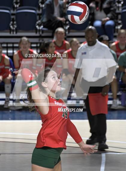 Thumbnail 1 in Cypress Ranch vs The Woodlands (UIL Volleyball 6A D1 Area) photogallery.