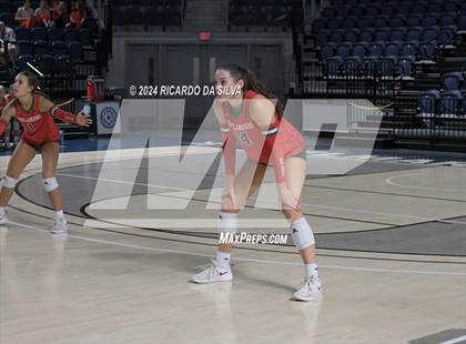 Thumbnail 3 in Cypress Ranch vs The Woodlands (UIL Volleyball 6A D1 Area) photogallery.