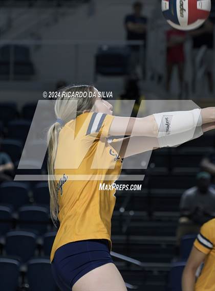 Thumbnail 1 in Cypress Ranch vs The Woodlands (UIL Volleyball 6A D1 Area) photogallery.