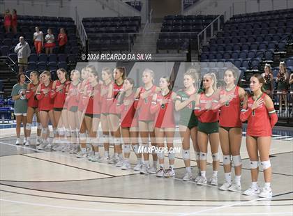 Thumbnail 1 in Cypress Ranch vs The Woodlands (UIL Volleyball 6A D1 Area) photogallery.