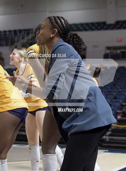 Thumbnail 1 in Cypress Ranch vs The Woodlands (UIL Volleyball 6A D1 Area) photogallery.