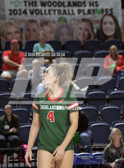 Thumbnail 3 in Cypress Ranch vs The Woodlands (UIL Volleyball 6A D1 Area) photogallery.