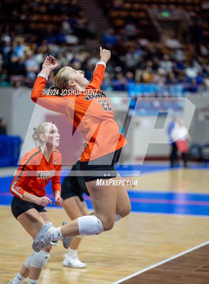 Thumbnail 3 in Wiggins vs. Sedgwick County (CHSAA 2A Final) photogallery.