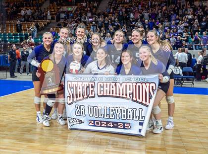 Thumbnail 2 in Wiggins vs. Sedgwick County (CHSAA 2A Final) photogallery.