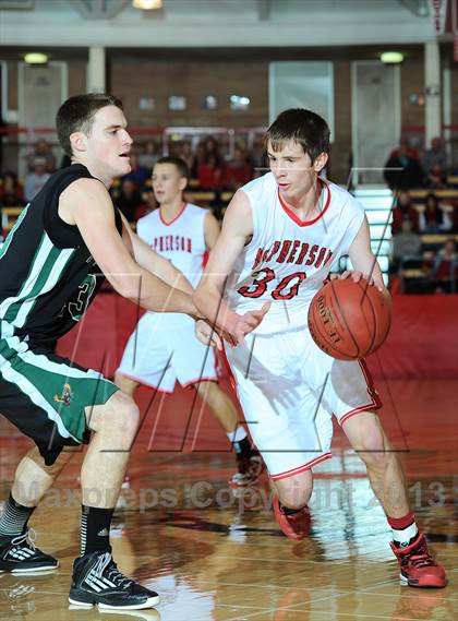 Thumbnail 1 in Lawrence Free State vs. McPherson  (McPherson Invitational 1st Round) photogallery.